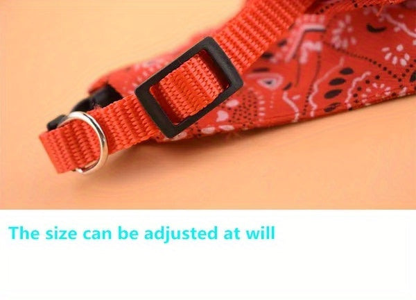 Dog Bandanas - Adjustable Triangle Pet Saliva Towel for Small and Medium Dogs and Cats - Stylish and Comfortable Pet Supplies