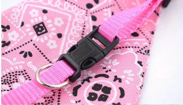 Dog Bandanas - Adjustable Triangle Pet Saliva Towel for Small and Medium Dogs and Cats - Stylish and Comfortable Pet Supplies