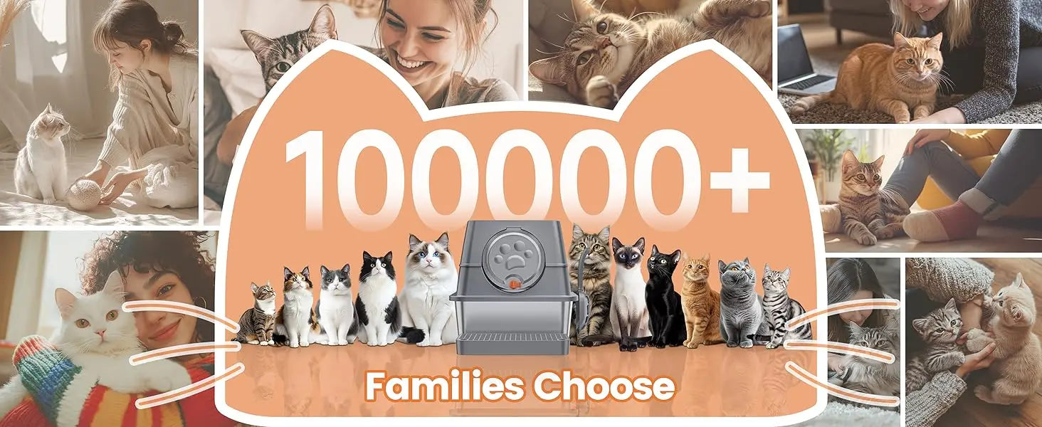 Aoktech Portable Cat Toilet Huge Cat Litter Scoop Litter Box Easy Clean Feature 20L Inner Space Made Sand PP Kitty Pet Supplies