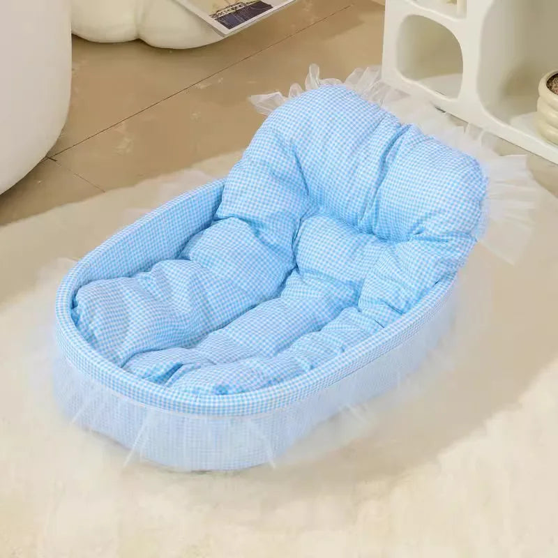 Macaron Dog Bed Pet Nests Dog Nests Four Seasons Universal Winter Cat Nests Deep Sleep Nests Pet Supplies
