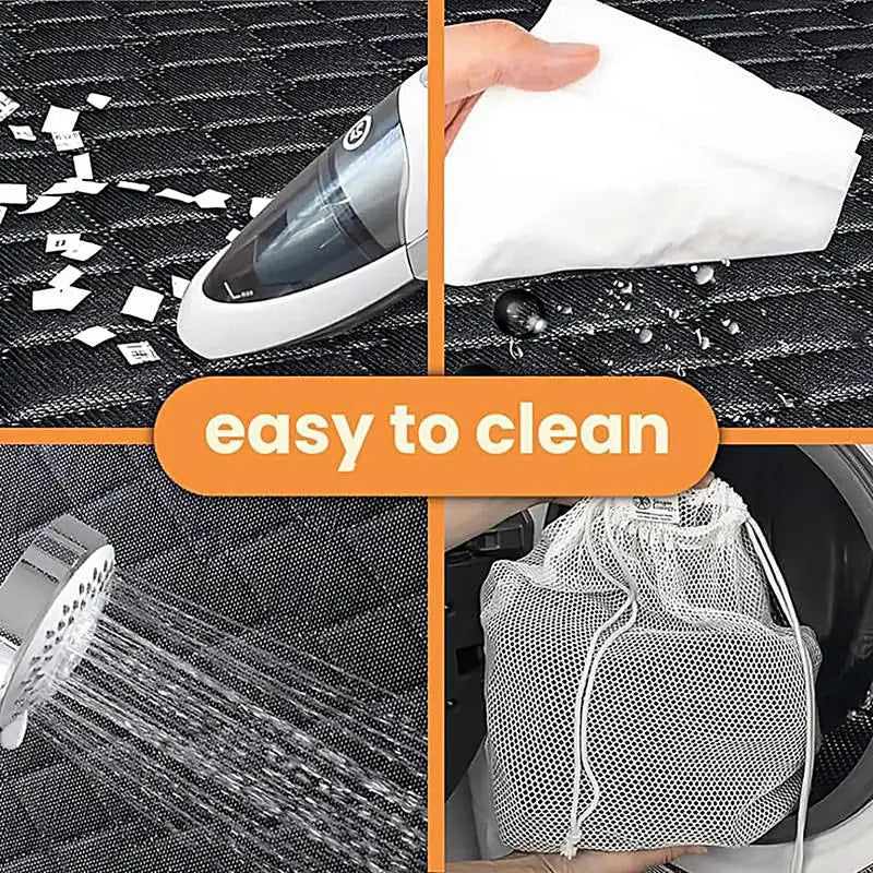 Dog Backseat Cover Waterproof Pet Travel Dog Carrier Hammock Anti-Scratch Nonslip Bed Pet Backseat Protector for Car SUV