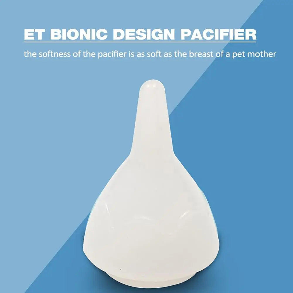 Pet feeding nipples With Silicone Nipple Dog Cat Feeding Pacifier Hamster Rabbits Kittens Puppies Feeding Bottle Syringe