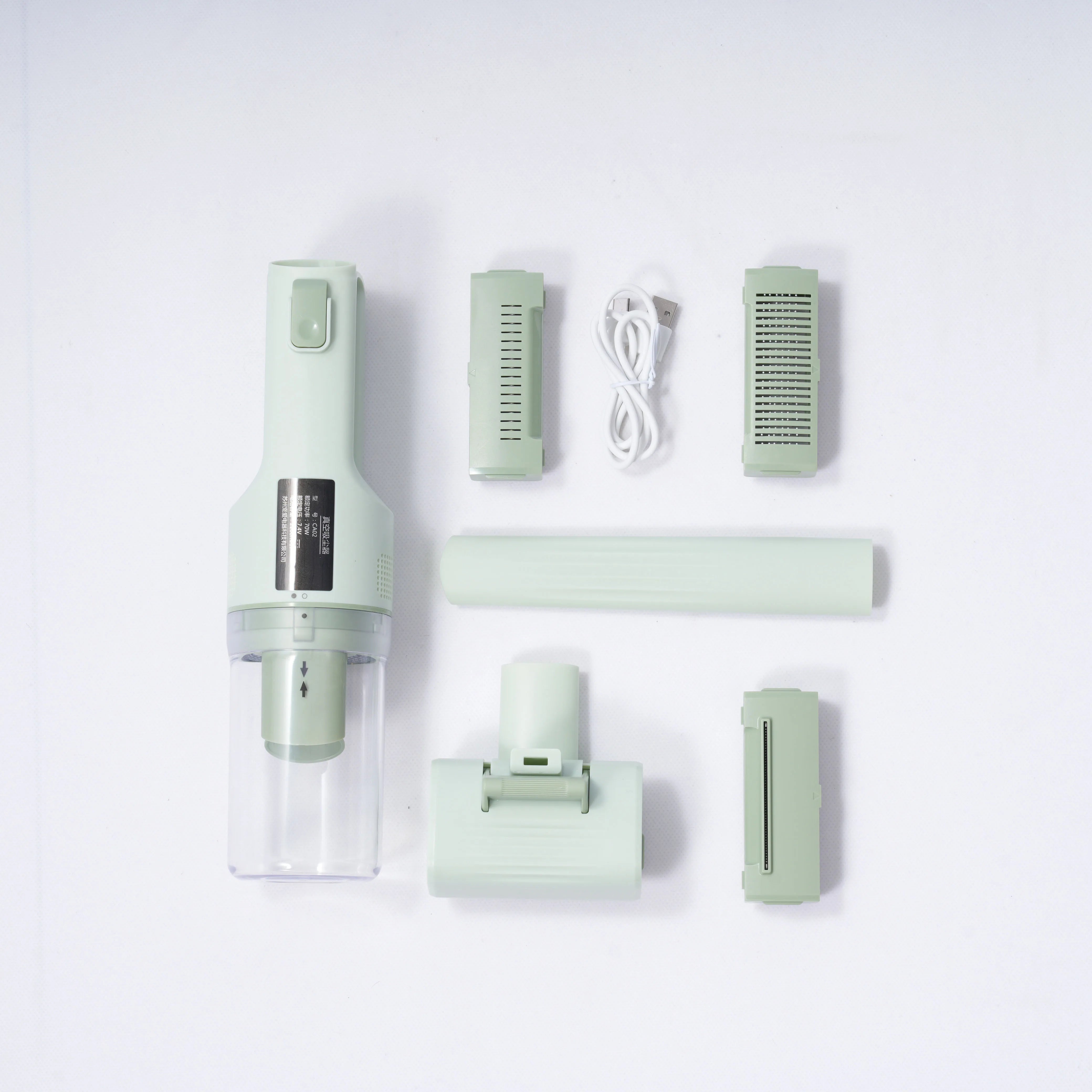 Cat Grooming Vacuum 5Brushes Pet Grooming Kit with 0.3L Hair Dust Cup Dog Vacuum Cleaner for Pets Cats Dogs Hair Vacuum Cleaner