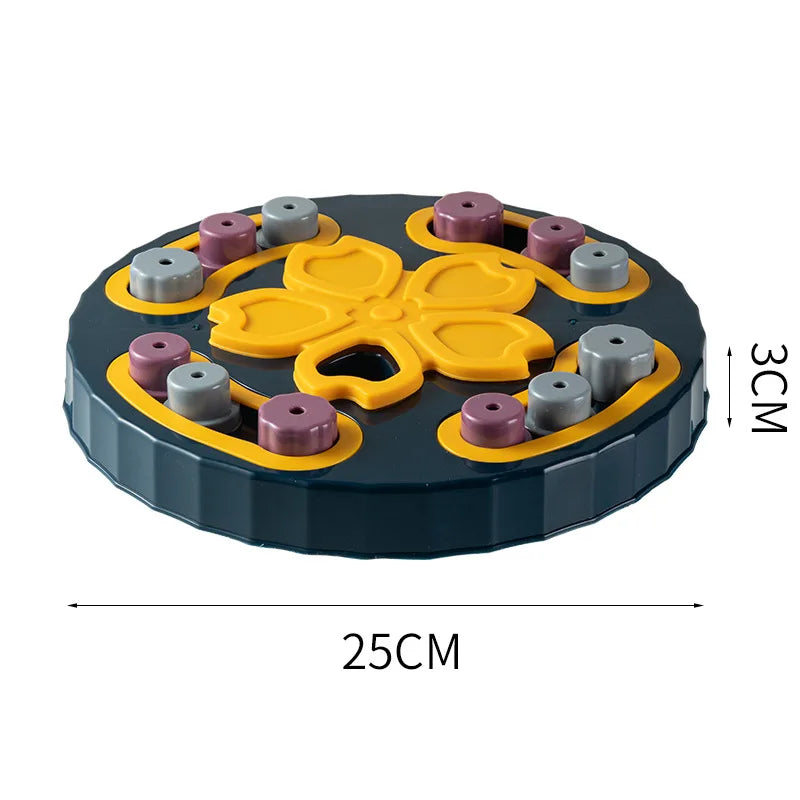 Interactive Cat Dog Puzzle Toy  Slow Food Bowls for Cats Small Dogs Kitten Pet Training Toys Improve IQ Game juguetes para gatos