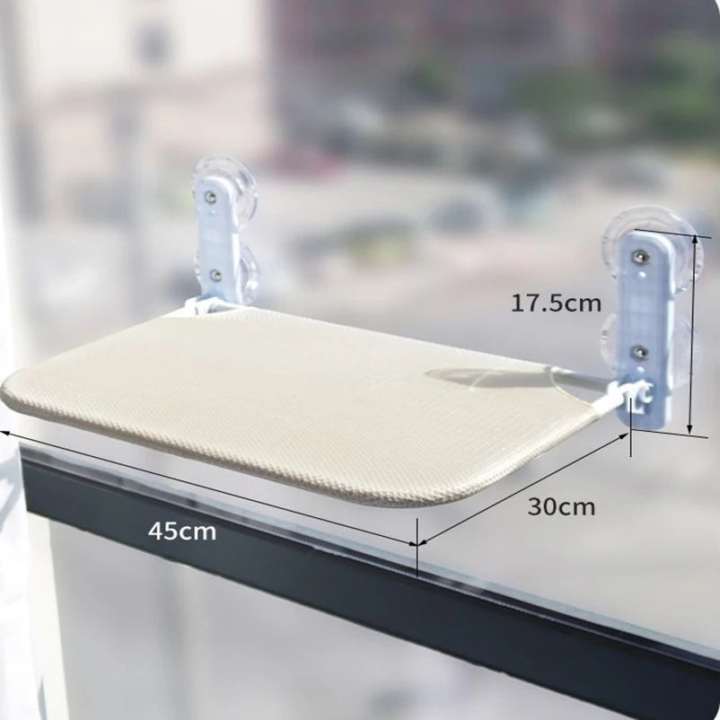 Cat hammock hanging nest super suction cup swing sunbathing removable hammock windowsill glass hanging bed cat climbing frame