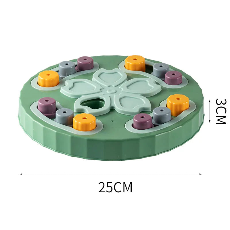 Interactive Cat Dog Puzzle Toy  Slow Food Bowls for Cats Small Dogs Kitten Pet Training Toys Improve IQ Game juguetes para gatos