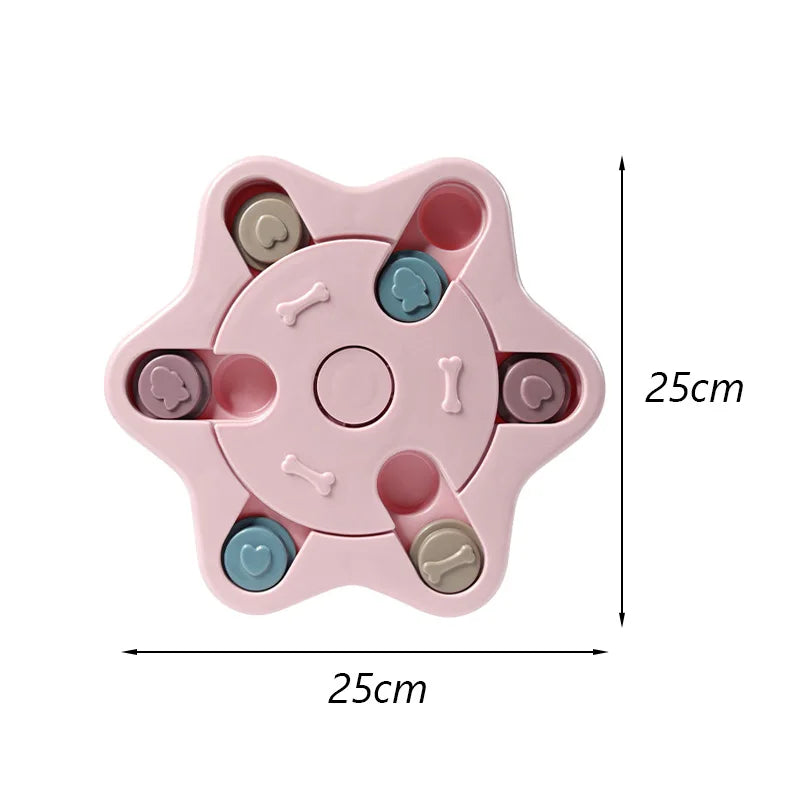 Interactive Cat Dog Puzzle Toy  Slow Food Bowls for Cats Small Dogs Kitten Pet Training Toys Improve IQ Game juguetes para gatos