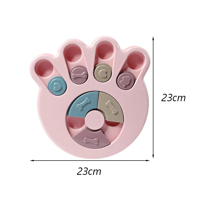 Interactive Cat Dog Puzzle Toy  Slow Food Bowls for Cats Small Dogs Kitten Pet Training Toys Improve IQ Game juguetes para gatos