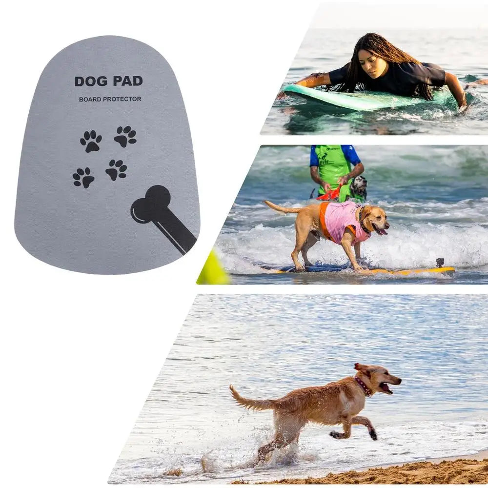 Anti Slip Pets Surfboard Mat Dog Surf Traction Mat Travel-friendly Pet Paw Traction Pads For Paddle board Kayak Ground Mat