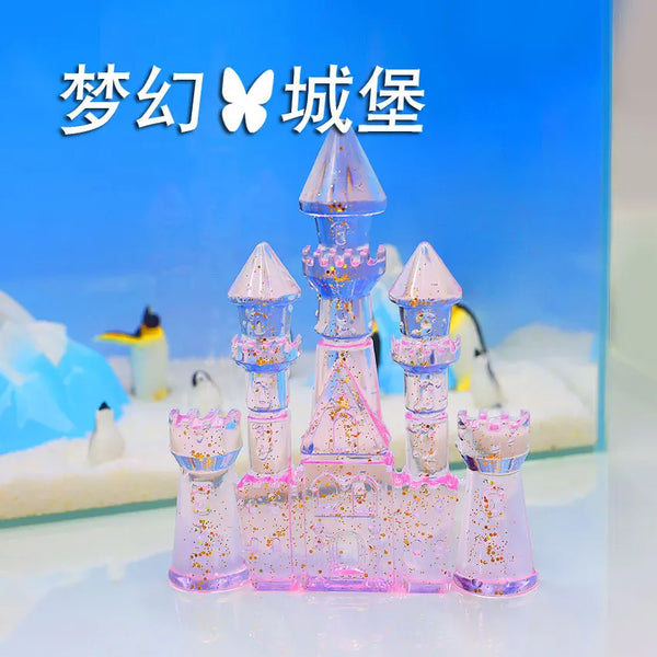 Aquarium Landscaping Crystal Castle Fans