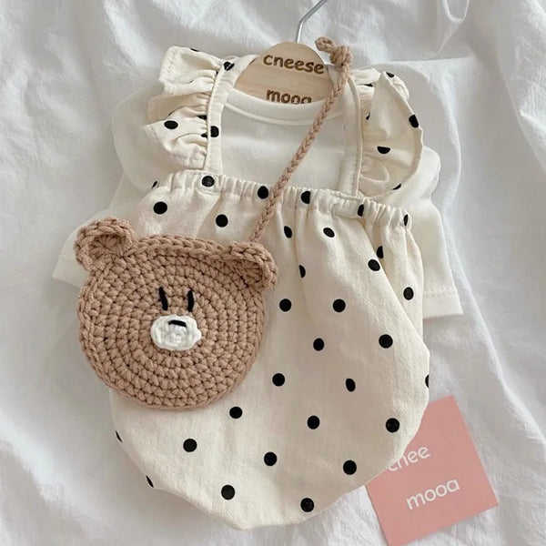 Cute Dot Summer Dog Dress For Small Breeds