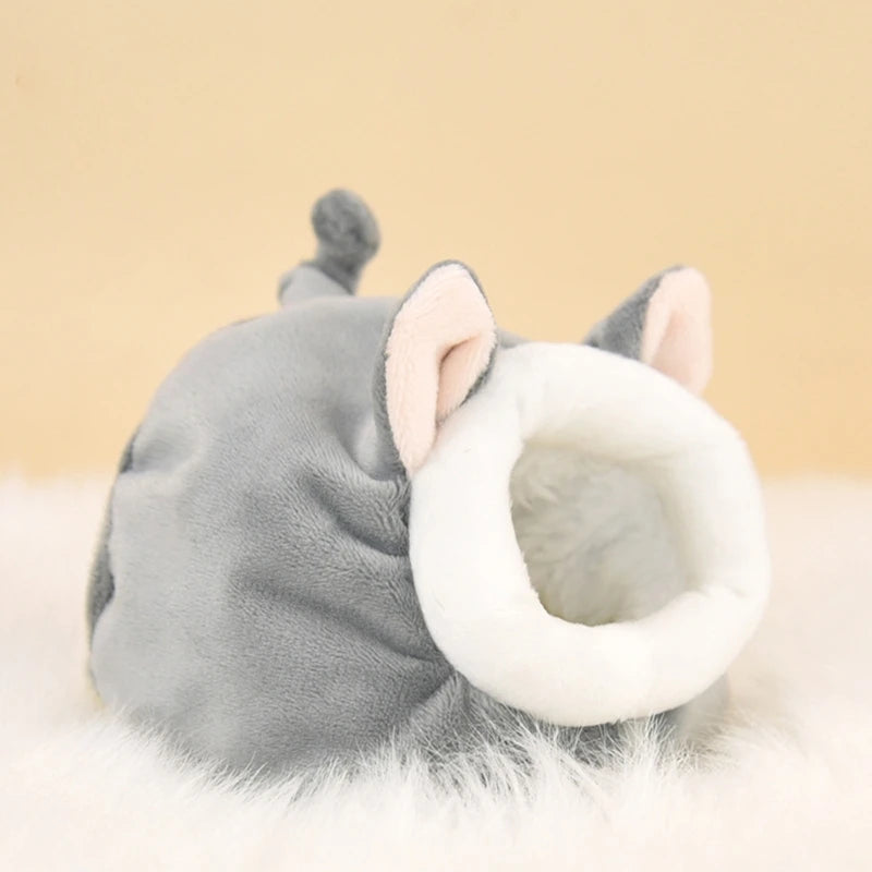 Winter Hamster House Guinea Pigs House Warm Nest Small Animal Nest Winter Warm Cage for Hamster Rodents Cage