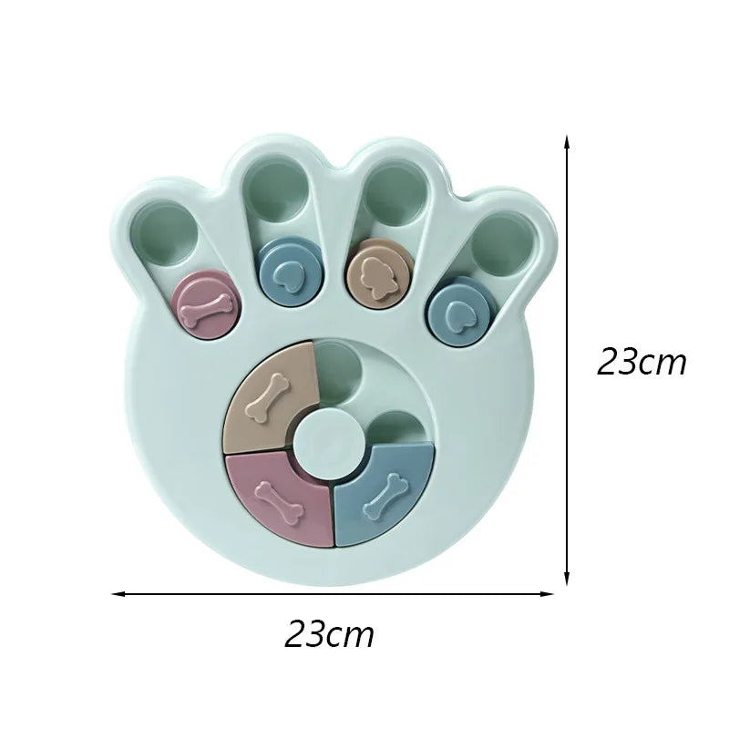 Interactive Cat Dog Puzzle Toy  Slow Food Bowls for Cats Small Dogs Kitten Pet Training Toys Improve IQ Game juguetes para gatos