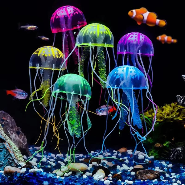 Choice Glow Jellyfish For Fish Tank Luminous Aquarium
