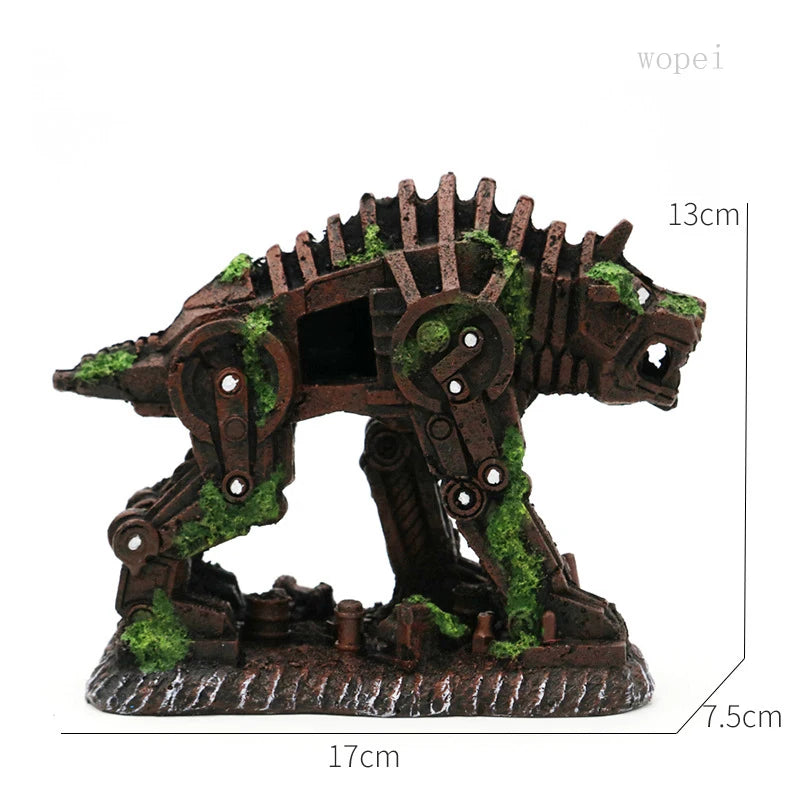 Fish tank landscaping decoration, rockery, stone grass scenery simulation, water grass landscaping package, aquarium box