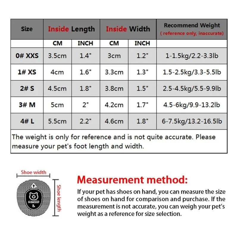 4pcs Dog Boots Pet Antiskid Shoes Winter Warm Waterproof Reflective Puppy Paw Protectors Booties For Small Medium Dogs