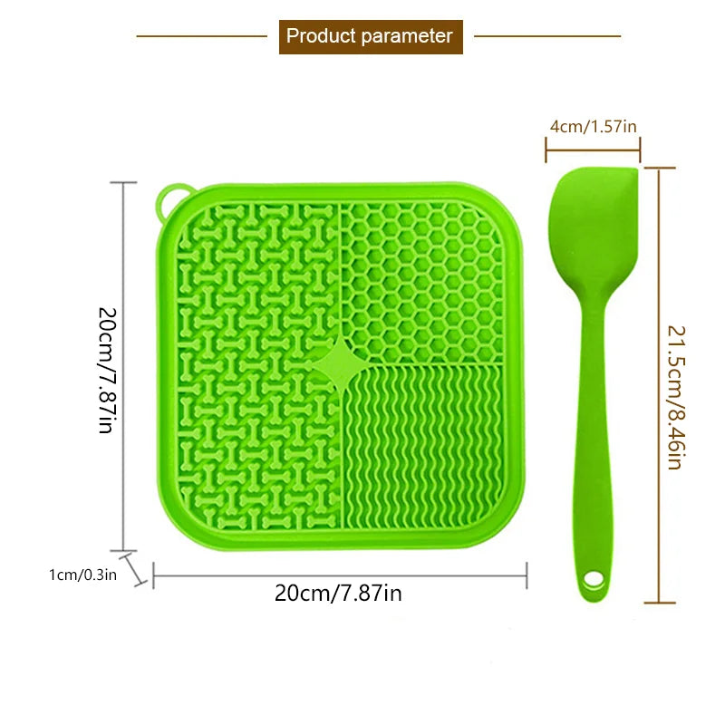 Slow Feeders For Dogs And Cats, Lick Pads With Suction Cups For Dog Anxiety Relief, Bathing, Grooming And Training, Dog Bowls