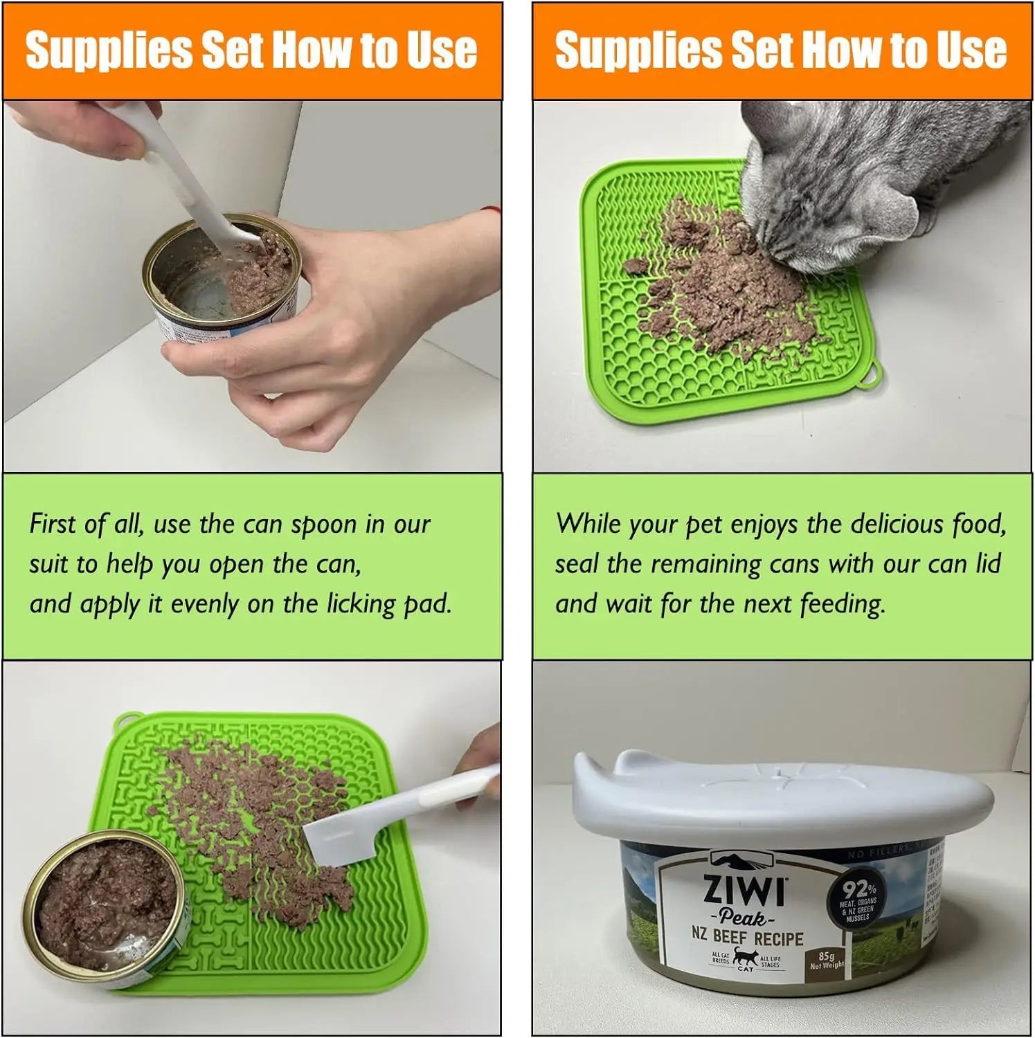 Slow Feeders For Dogs And Cats, Lick Pads With Suction Cups For Dog Anxiety Relief, Bathing, Grooming And Training, Dog Bowls