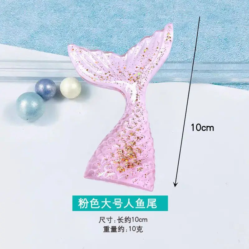 Aquarium Landscaping Crystal Castle Simulation Windmill/Fishtail/Carriage Healing Creative Decoration Underwater World Scenery