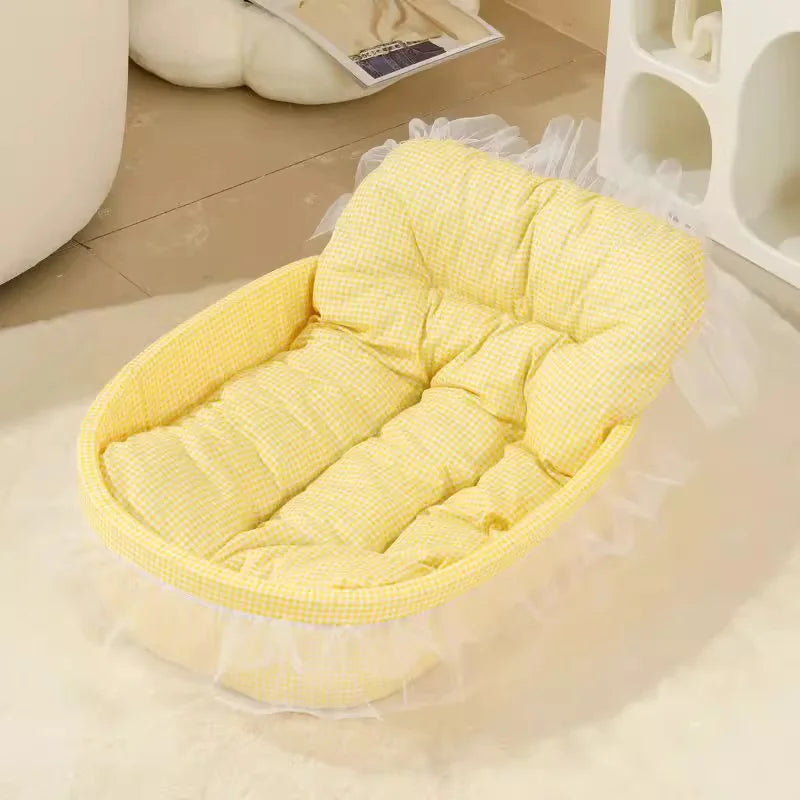Macaron Dog Bed Pet Nests Dog Nests Four Seasons Universal Winter Cat Nests Deep Sleep Nests Pet Supplies