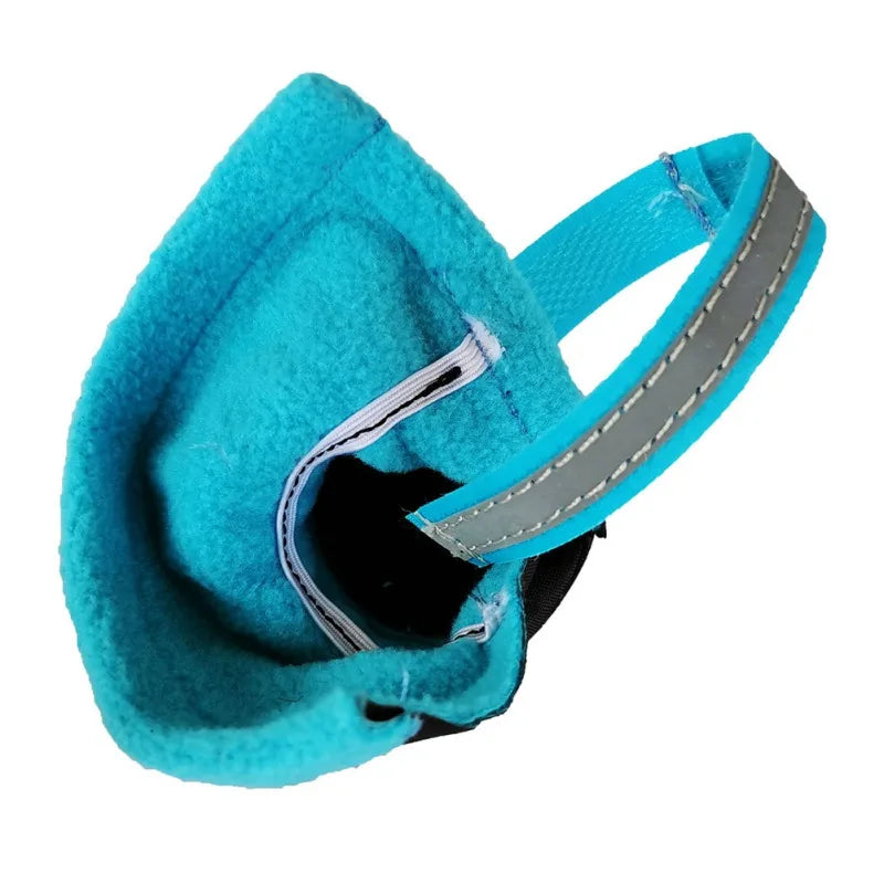 4pcs Dog Boots Pet Antiskid Shoes Winter Warm Waterproof Reflective Puppy Paw Protectors Booties For Small Medium Dogs