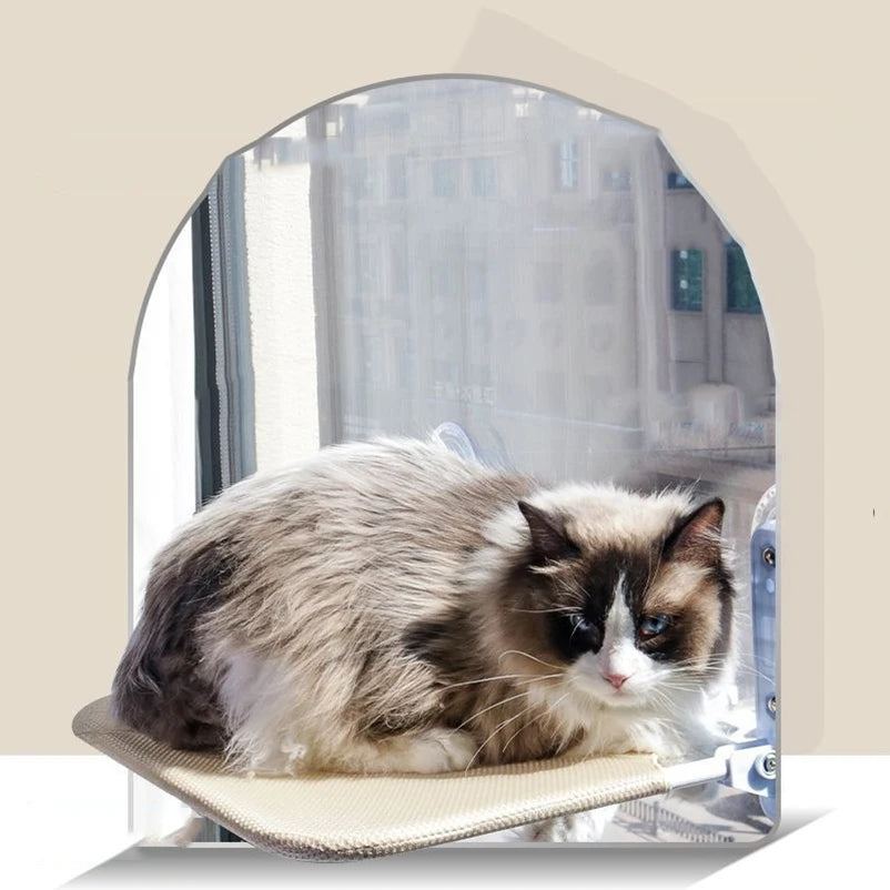 Cat hammock hanging nest super suction cup swing sunbathing removable hammock windowsill glass hanging bed cat climbing frame