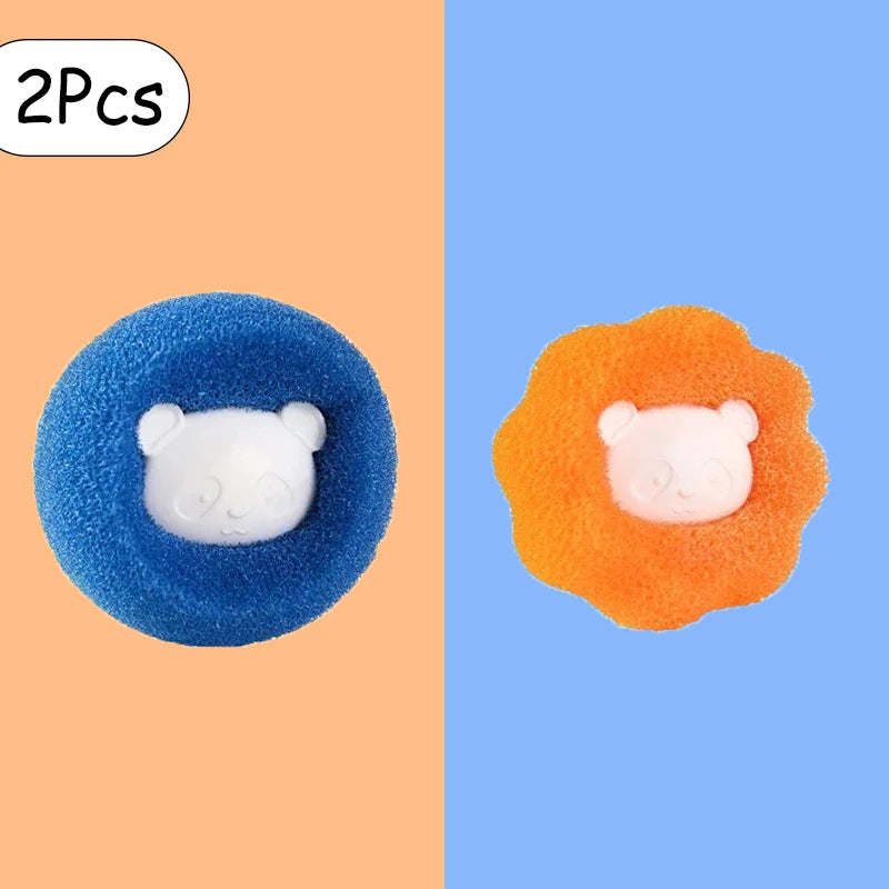 Laundry Balls Pet Hair Collector for Washing Machine Reusable Laundry Lint Catcher Removes Lint From Clothes Pet Cat Accessories