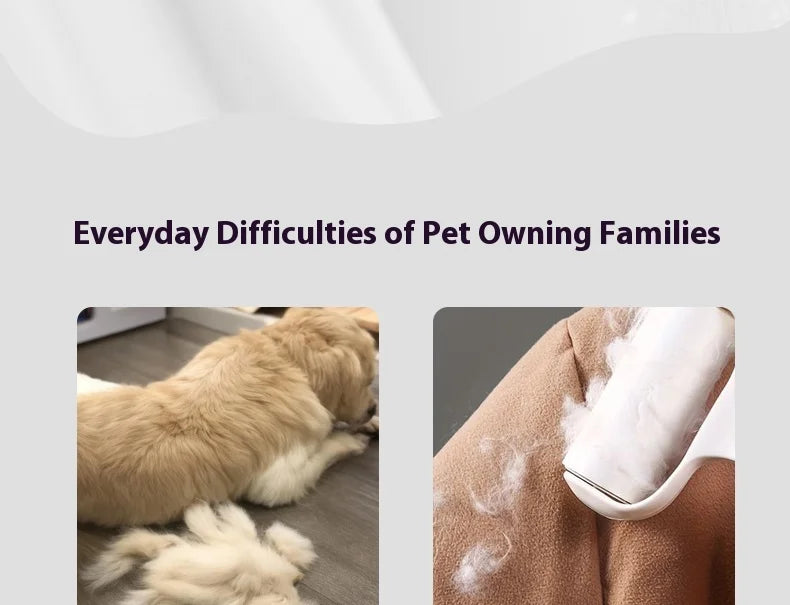 Cat Grooming Vacuum 5Brushes Pet Grooming Kit with 0.3L Hair Dust Cup Dog Vacuum Cleaner for Pets Cats Dogs Hair Vacuum Cleaner