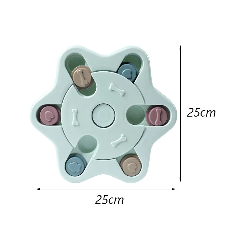 Interactive Cat Dog Puzzle Toy  Slow Food Bowls for Cats Small Dogs Kitten Pet Training Toys Improve IQ Game juguetes para gatos