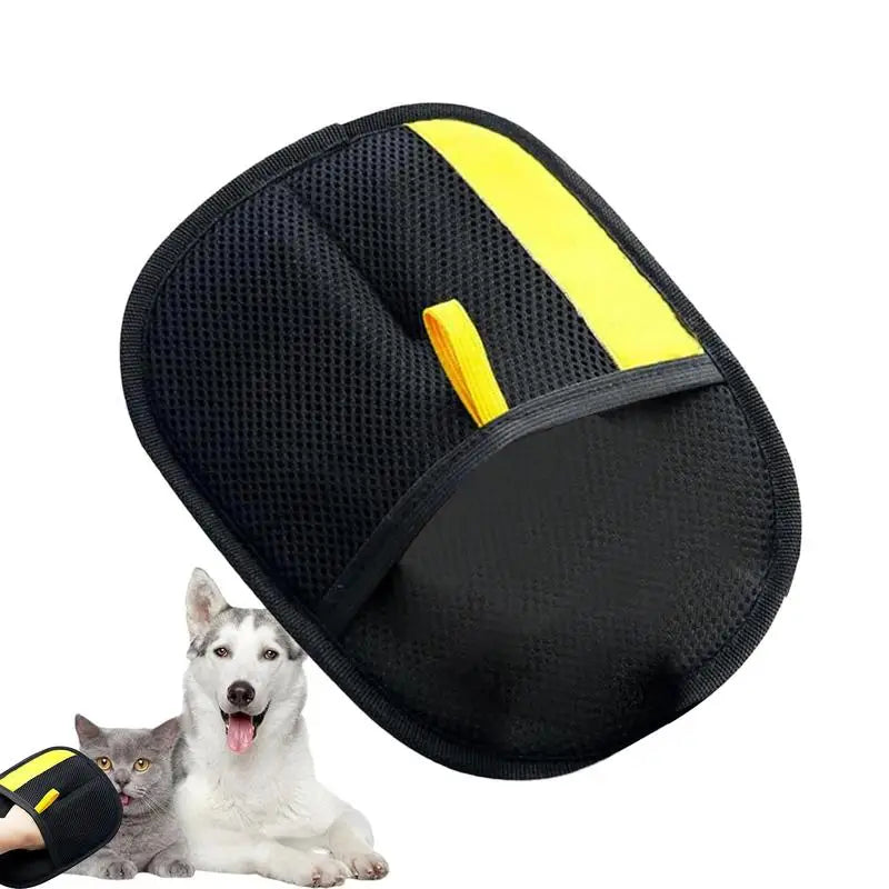 New Pet Grooming Gloves Static Dedusting Brush Pet Hair Remover Brush Removing Dog Cat Hair From Sofa Carpet Clothes