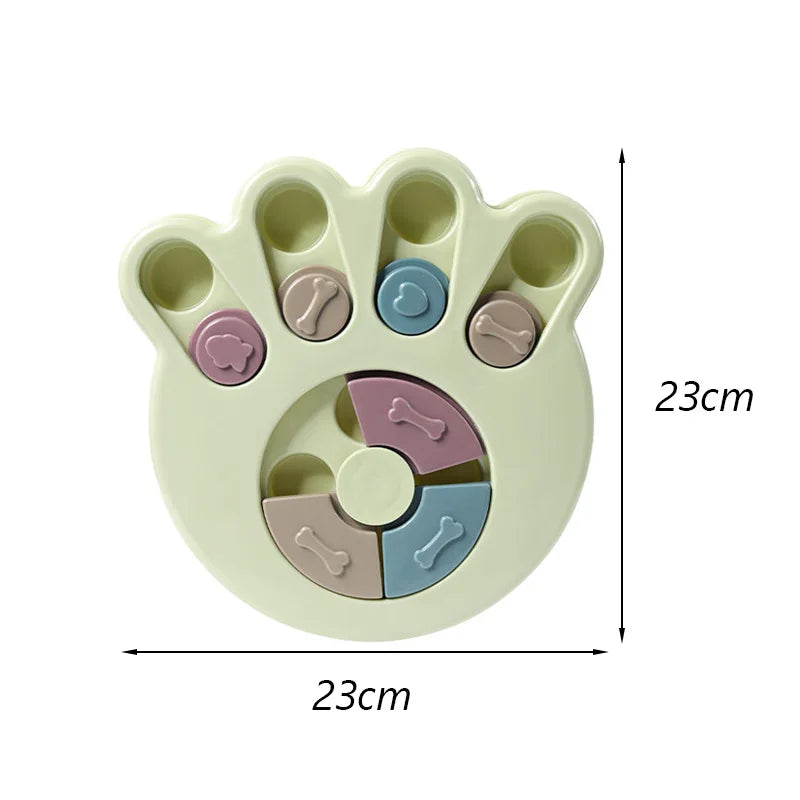 Interactive Cat Dog Puzzle Toy  Slow Food Bowls for Cats Small Dogs Kitten Pet Training Toys Improve IQ Game juguetes para gatos