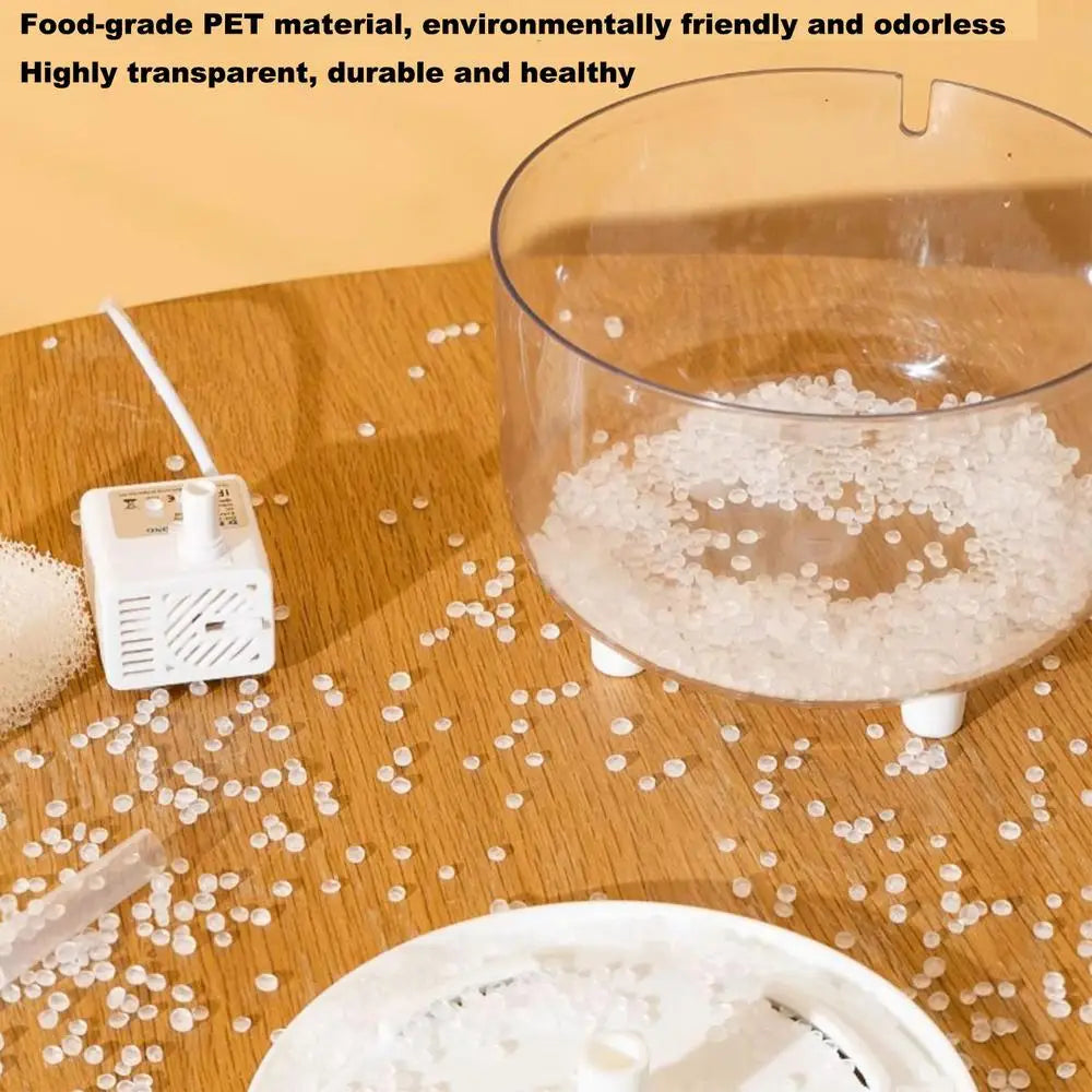 Cat Water Fountain USB Electric Mute Cat Drink Bowl Filter 1L Automatic Water Dispenser Cats Dog Drinking Dispenser Pet Supplies