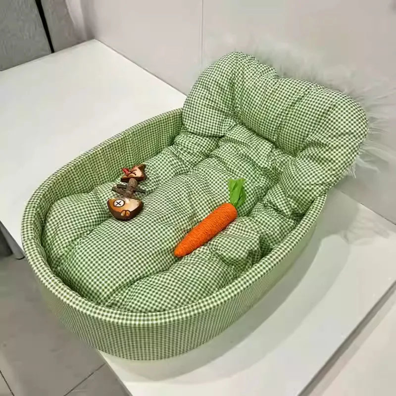 Macaron Dog Bed Pet Nests Dog Nests Four Seasons Universal Winter Cat Nests Deep Sleep Nests Pet Supplies