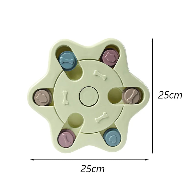 Interactive Cat Dog Puzzle Toy  Slow Food Bowls for Cats Small Dogs Kitten Pet Training Toys Improve IQ Game juguetes para gatos