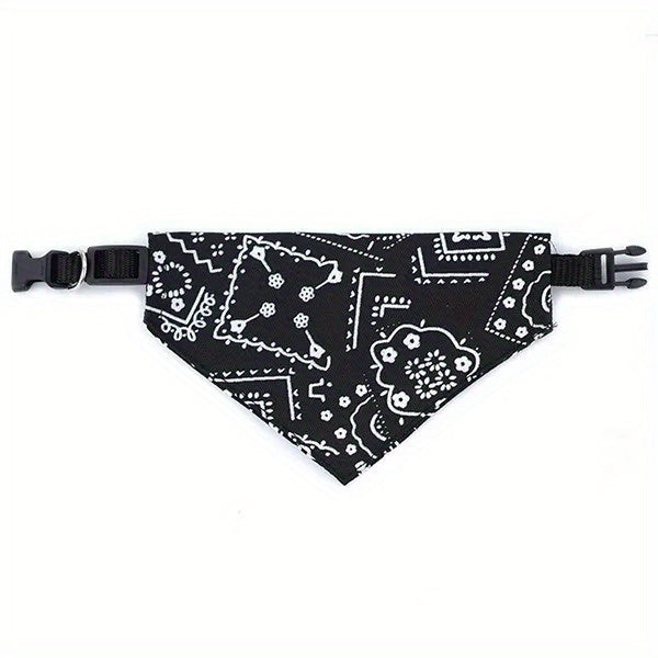 Dog Bandanas - Adjustable Triangle Pet Saliva Towel for Small and Medium Dogs and Cats - Stylish and Comfortable Pet Supplies